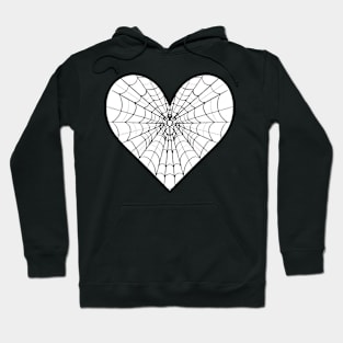 Spider Web Heart V8 Hoodie